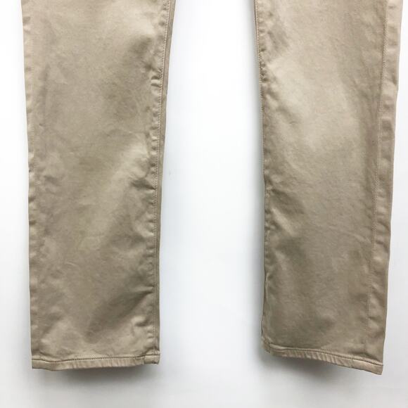 AG Adriano Goldschmeid Mens Tellis Twill Pants 28x32 Tan Khaki Slim Fit NWT - Picture 3 of 9